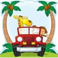 thumbnail image 1 of Jungle Safari Two-Sided Decoration, 1 of 2