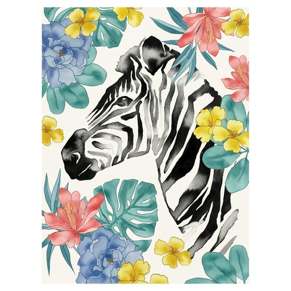 Jungle Stripes by Kristine Hegre Canvas Art Print