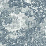 Jungle Toile Peel and Stick Wallpaper