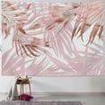 thumbnail image 1 of Jungle Tropical Palm Leaves Tapestry Wall Hanging,Tropical Rainforest Pink Leaf Home Decor Wall Tapestry for Dorm Living Room Bedroom, 1 of 6
