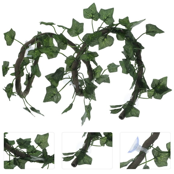 Jungle Vines Reptile Vines for Climbing Lizards, Geckos, Snakes (39.37X0.39X0.39Inch)