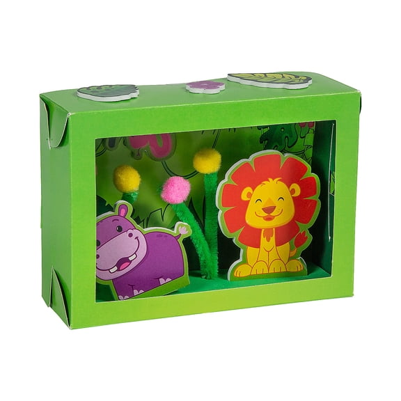 Jungle in a Box Craft Kit - Makes 12