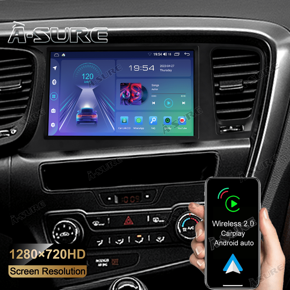 9'' Android 13 Car Radio Stereo for Kia Optima MK3 2010-2013, 2+32GB ...