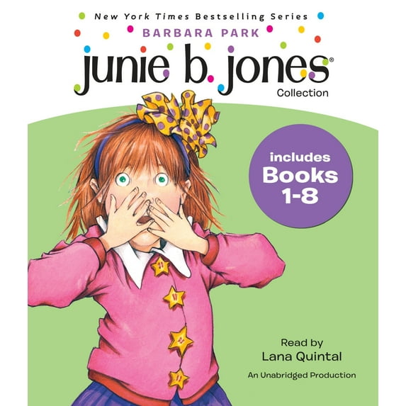 Junie B. Jones Collection: Books 1-8 : #1 Stupid Smelly Bus; #2 Monkey Business; #3 Big Fat Mouth; #4 Sneaky Peeky Spyi Ng; #5 Yucky Blucky Fruitcake; #6 Meanie Jim's Bday; #7 Handsome Warren; #8 Mon
