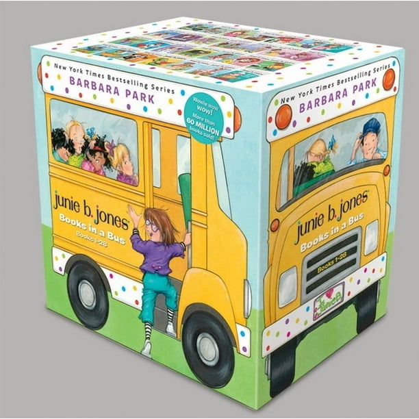 Junie B. Jones 28巻セット Junie B. Jones Complete Collection: 28-Book Boxed Set in a Bus by