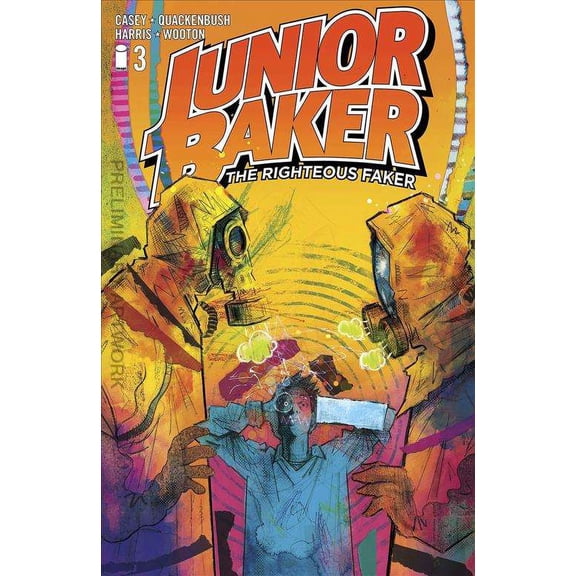 Junior Baker the Righteous Faker #3A VF ; Image Comic Book