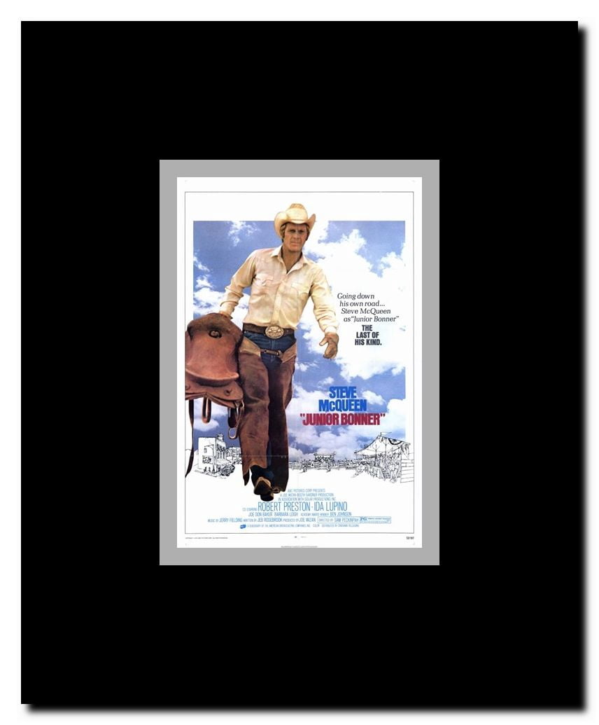 Junior Bonner Framed Movie Poster