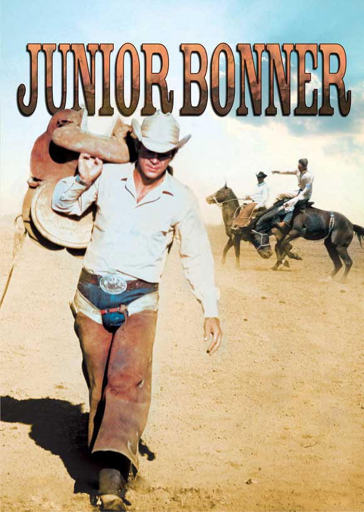 Junior Bonner Poster Movie 30 x 40 In - 77cm x 102cm Steve McQueen Robert Preston Ida Lupino Ben Johnson Joe Don Baker Barbara Leigh