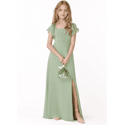 Green Dresses Junior