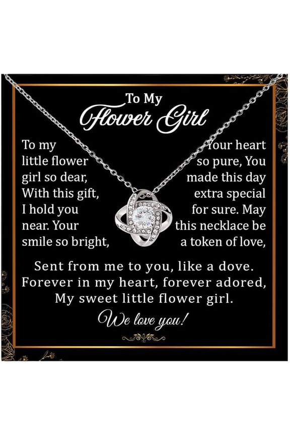To My Junior Bridesmaid Necklace, Maid Of Honor Necklaces From The Bride, Wedding Gift For Bridesmaids, Will You Be My Junior Bridesmaid Gift, Thank You Necklace With Message Card