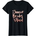 thumbnail image 1 of Junior Bridesmaid Shirts for Women, Bridal Wedding Party, 1 of 4