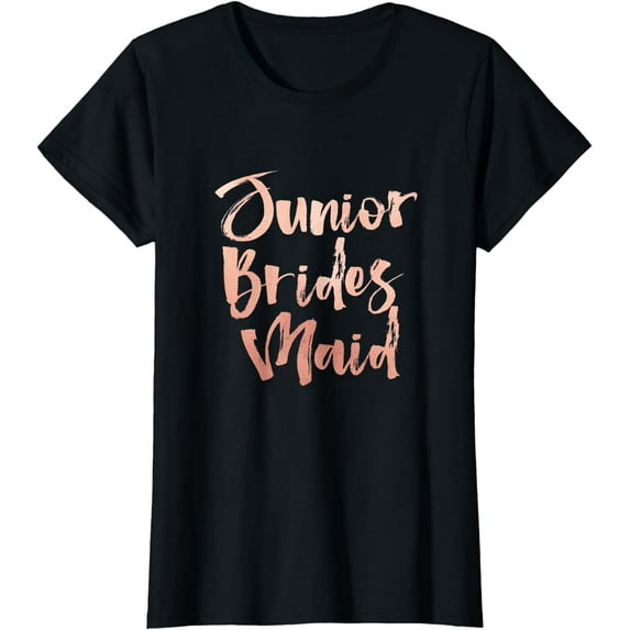 Junior Bridesmaid Shirts for Women, Bridal Wedding Party