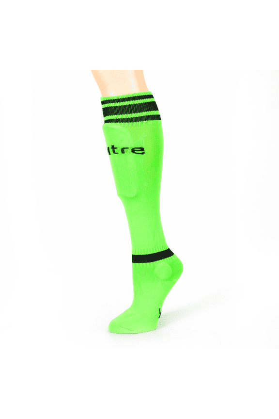 Junior Bright Green Sock Shinguard