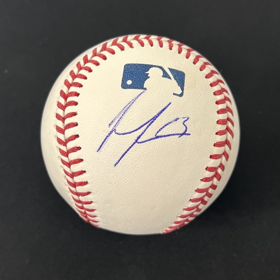 Junior Caminero Signed MLB Baseball JSA