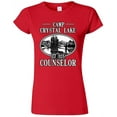 thumbnail image 1 of Junior Camp Crystal Lake Counselor 1935 Summer TV Parody Funny DT T-Shirt Tee, 1 of 2