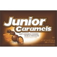 thumbnail image 1 of Junior Caramels, Chocolate Covered Caramel Candy, 3.6 oz. Peanut Free, Gluten Free. Contains Milk, Egg and Soy., 1 of 5