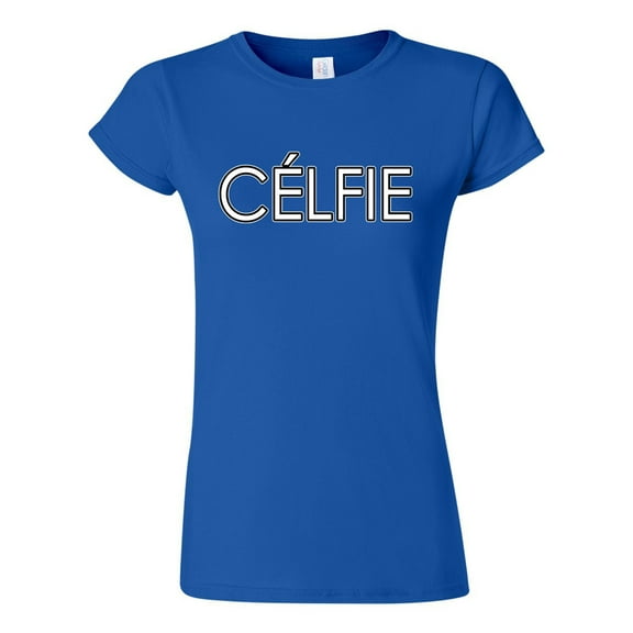 Junior Celfie Selfie Funny Humor DT T-Shirt Tee