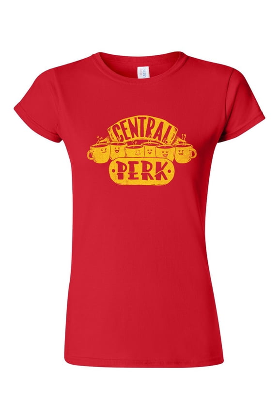 Junior Central Perk Coffee Friends Salih Gonenli Artworks FunRD DT T-Shirt Tee