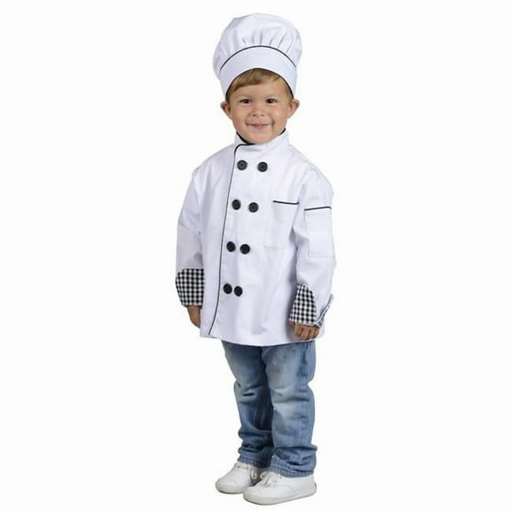 Junior Chef Jacket with Hat, Small