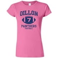 thumbnail image 1 of Junior Dillon 7 Football Retro Sports Novelty DT T-Shirt Tee, 1 of 2