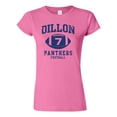 thumbnail image 1 of Junior Dillon 7 Football Retro Sports Novelty DT T-Shirt Tee, 1 of 2