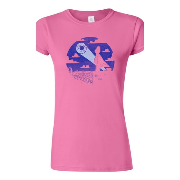 Junior Doh Knight Donut Supehero Homer Salih Gonenli Artworks TV Parody DT T-Shirt Tee