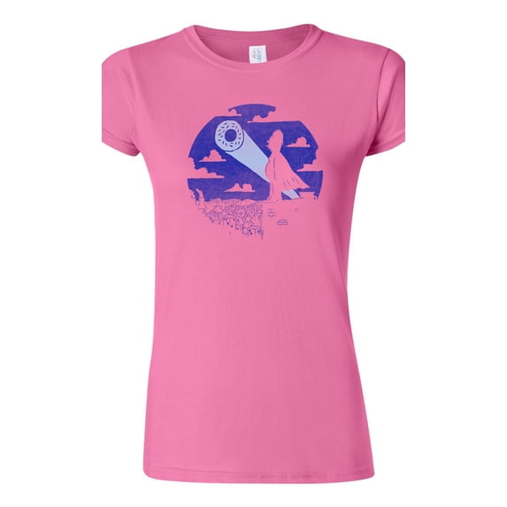 Junior Doh Knight Donut Supehero Homer Salih Gonenli Artworks TV Parody DT T-Shirt Tee