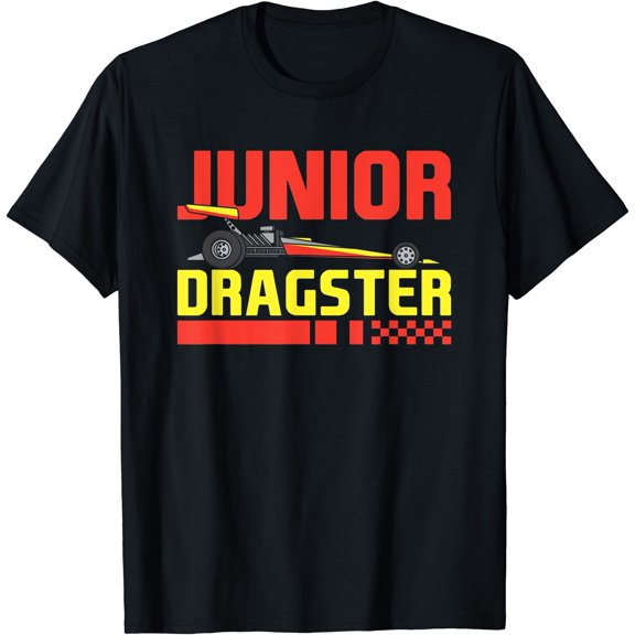 Junior Dragster Drag Racing Future Drag Racer Kids Son T-Shirt