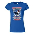 thumbnail image 1 of Junior Educate Arm Defend Yourself USA God Bless America Patriotic DT T-Shirt Tee, 1 of 2