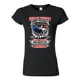 thumbnail image 1 of Junior Educate Arm Defend Yourself USA God Bless America Patriotic DT T-Shirt Tee, 1 of 2