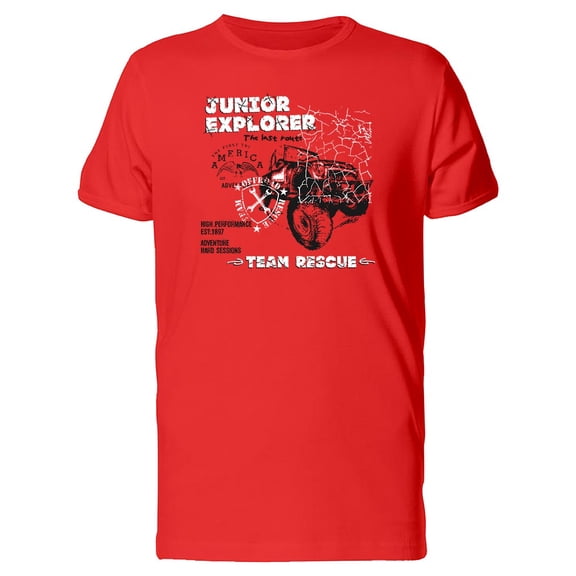 Junior Explorer Team Rescue T-Shirt Men -Image by Shutterstock, Male x-Large