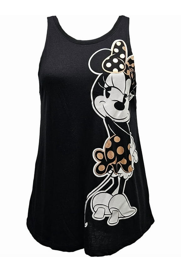 Minnie Mouse Junior Ladies Fashion Tank, S-2XL