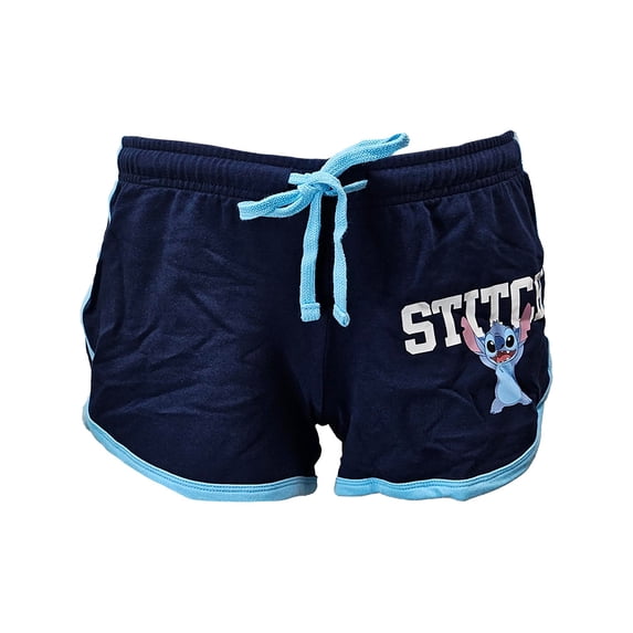 Disney Stitch Junior Blue Dolphin Short, XS-XL (Women's)