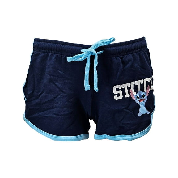 Disney Stitch Junior Blue Dolphin Short, XS-XL (Women's)