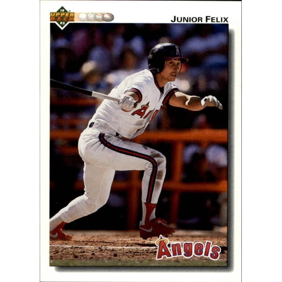 Junior Felix 1992 Upper Deck MLB #303 Baseball Card California Angels