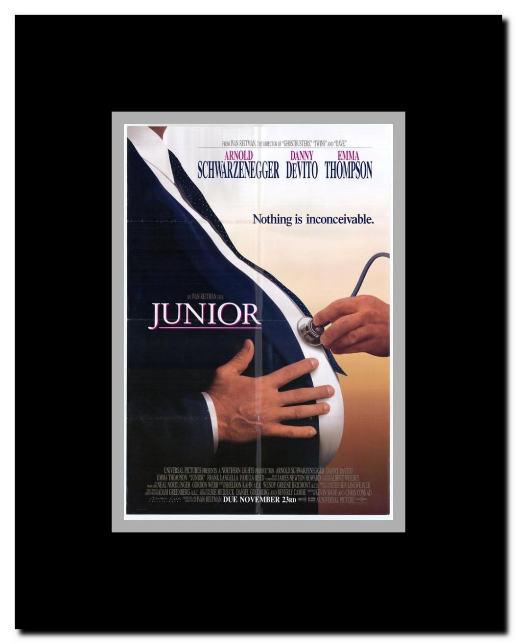 Junior Framed Movie Poster