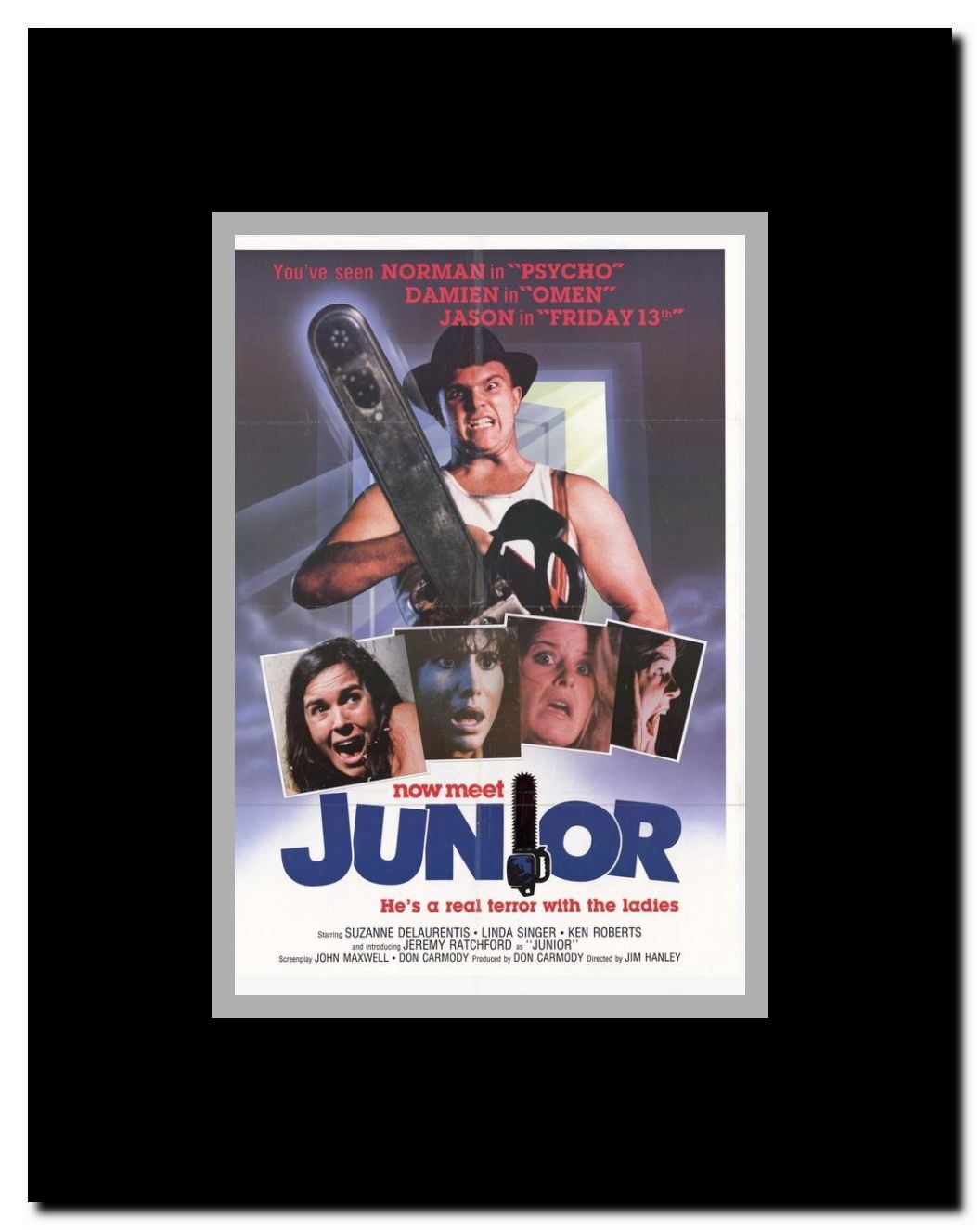 Junior Framed Movie Poster