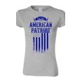 thumbnail image 1 of Junior Free Since 1776 American Patriot USA Flag Blue Patriotic DT T-Shirt Tee, 1 of 2