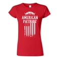 thumbnail image 1 of Junior Free Since 1776 American Patriot USA Flag White Patriotic DT T-Shirt Tee, 1 of 2