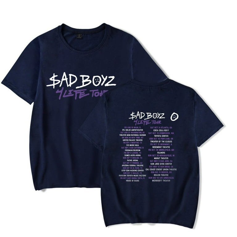 Junior H 2023 Tour Shirt Sad Boyz Concert Merch pop graphics