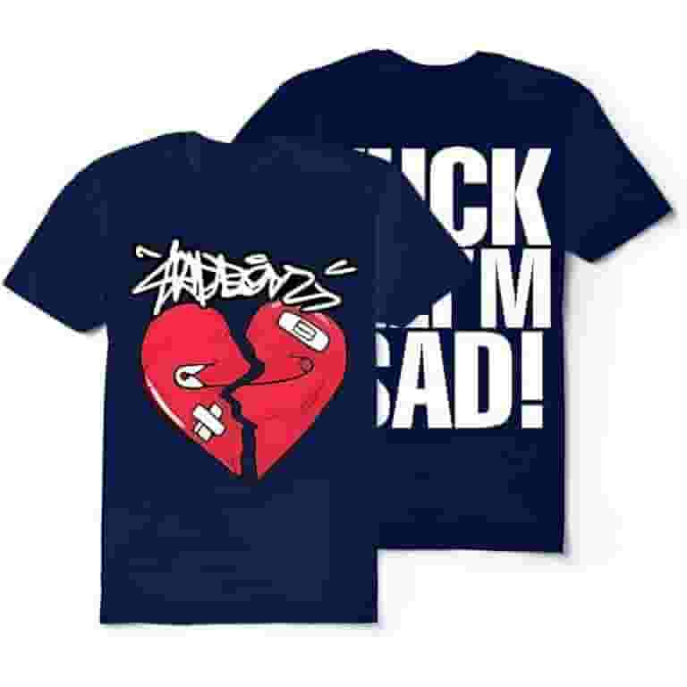 【SCENERITY】To Heart Spray Tee Junior H Broken Heart T-Shirt Sad Boyz Merch Summer For