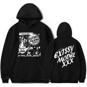 Junior H Extssy Model XXX Hoodie Casual Fashion Pullover Unique Sweatshirt for Men
