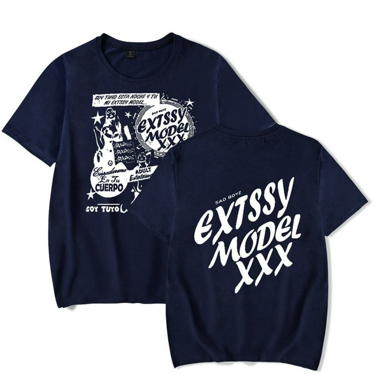 Junior H Extssy Model XXX T-shirt Fashion Short Sleeve Cosplay Tee