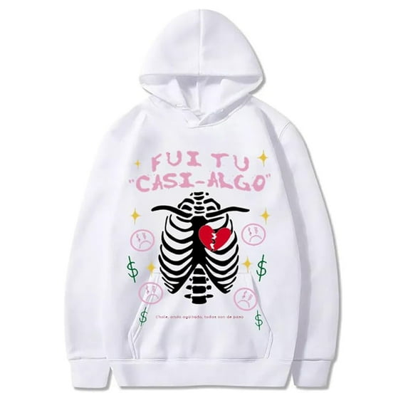 Junior H Fui Tu Casi Algo Hoodies For Men Women Sweatshirts Fashion Sad Boyz Valentine Merch Cosplay Unisex Streetwear