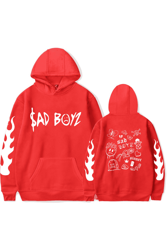 Junior H Hoodie No Love Sad Boyz Tour Merch Hoodies Women Men Long Sleeve Hooded Sweatshirt Fashion Pullover Streetwear