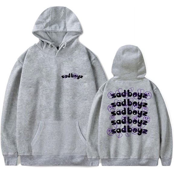 Junior H Hoodie Sad Boyz Angel of Sadness Merch Sweatshirt Winter For Women/Men Long Sleeve Rapper Pullover