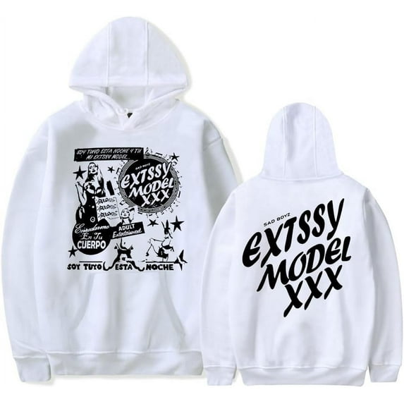 Junior H Hoodie Sad Boyz Extssy Model Merch Sweatshirt Winter For Women/Men Long Sleeve Rapper Pullover