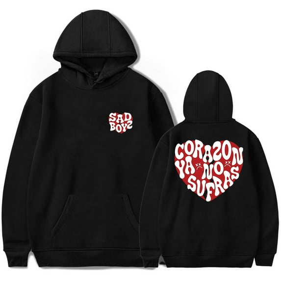 Junior H Hoodie Sweatshirts Men Women Long Sleeve Streetwear Casual Pullover Hooded Top