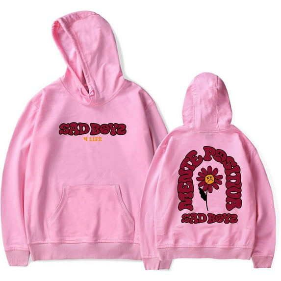 Junior H Merch $AD Boyz Flower Hoodie Sad Boyz Man/Woman Sweatshirts Printed Casual Clothes