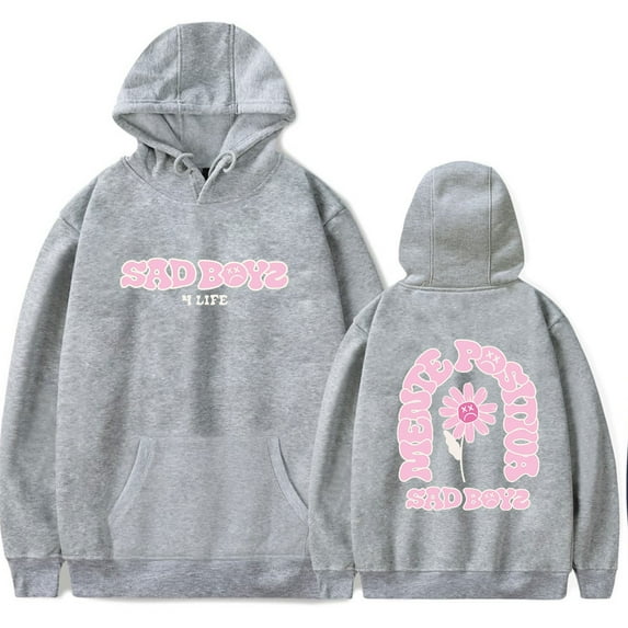 Junior H Merch $AD Boyz Flower Hoodie Sad Boyz Man/Woman Sweatshirts Printed Casual Clothes